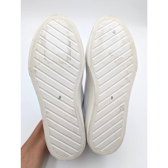 J/Slides Gennie Studded Platform Sneaker Shoes Women's White Size US9M EU40 - Picture 8 of 12